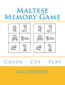 portada Maltese Memory Game: Color - cut - Play (in English)