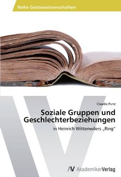 portada Soziale Gruppen Und Geschlechterbeziehungen