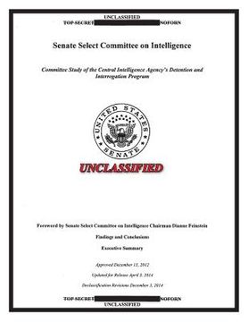 portada Report on the CIA Detention and Interrogation Program: The Senate CIA Torture Report