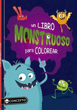 portada Un Libro Monstruoso Para Colorear (in Spanish)