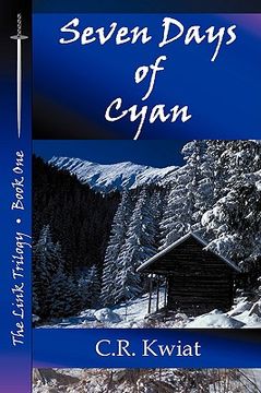 portada seven days of cyan - book one of the link trilogy (in English)