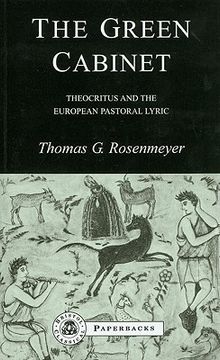 portada the green cabinet: theocritus and european pastoral poetry