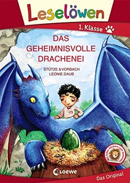 portada Leselöwen 1. Klasse - das Geheimnisvolle Drachenei: Großbuchstabenausgabe (en Alemán)
