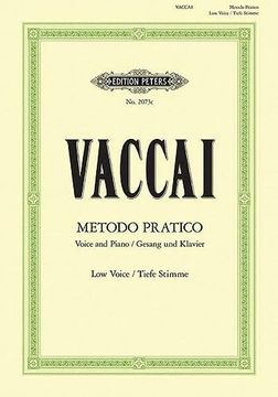 portada Metodo Pratico Di Canto Italiano for Voice and Piano (Low Voice): It/Ger (en Inglés)