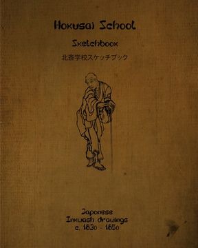 portada Hokusai School Sketchbook: Japanese Inkwash Drawings c .1830 - 1850
