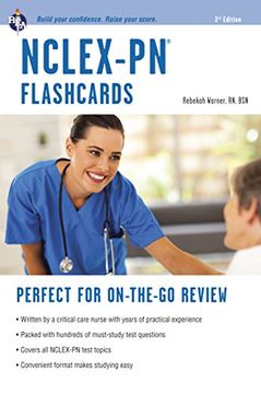 portada NCLEX-PN Flashcard Book (Nursing Test Prep) (en Inglés)