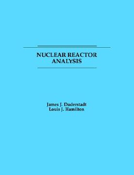portada nuclear reactor analysis (en Inglés)