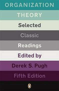 portada organization theory: selected classic readings (in English)