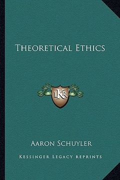 portada theoretical ethics (en Inglés)