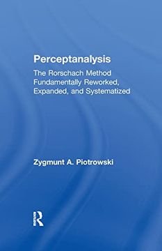 portada Perceptanalysis: The Rorschach Method Fundamentally Reworked, Expanded and Systematized (en Inglés)