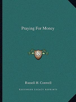 portada praying for money (in English)