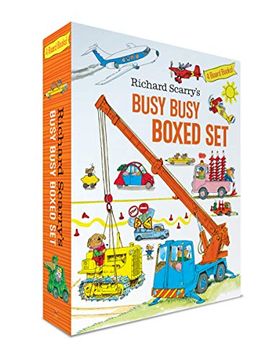 portada Richard Scarry's Busy Busy Boxed set (en Inglés)