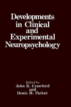 portada developments in clinical and experimental neuropsychology (en Inglés)