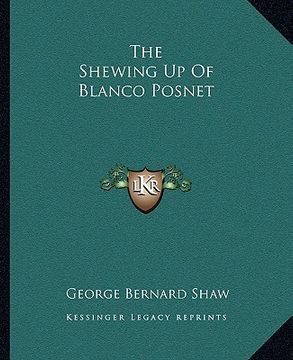 portada the shewing up of blanco posnet (in English)