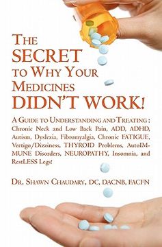 portada the secret to why your medicines didn't work!