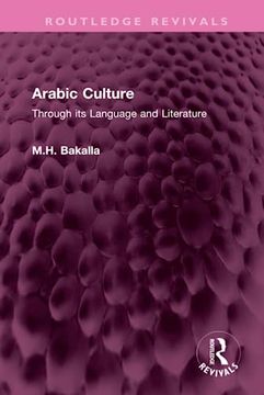 portada Arabic Culture (Routledge Revivals) (en Inglés)