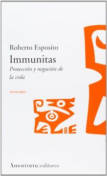 portada Immunitas: Proteccion y Negacion de la Vida