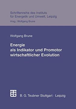 portada Energie als Indikator und Promotor Wirtschaftlicher Evolution (en Alemán)