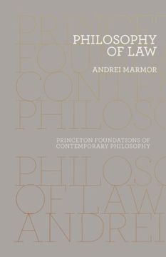 portada Philosophy of Law (Princeton Foundations of Contemporary Philosophy) (en Inglés)