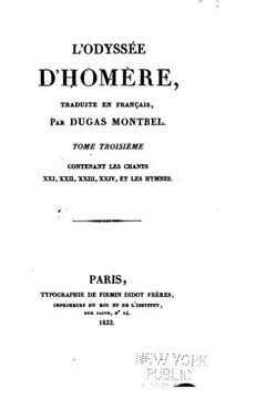 portada L'Odyssée d'Homère (French Edition)