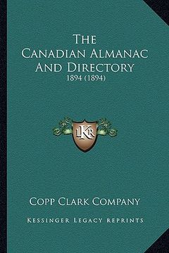 portada the canadian almanac and directory: 1894 (1894) (en Inglés)