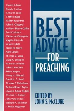 portada best advice for preaching