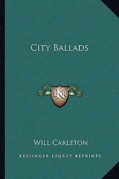 portada city ballads (en Inglés)