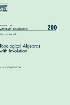 portada topological algebras with involution