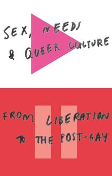 portada Sex, Needs, and Queer Culture: From Liberation to the Postgay (in English)