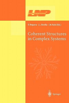 portada coherent structures in complex systems: selected papers of the xvii sitges conference on statistical mechanics. held at sitges, barcelona, spain, 5-9