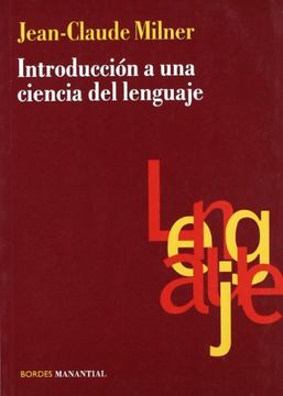 portada Introduccion a una Ciencia del Lenguaje