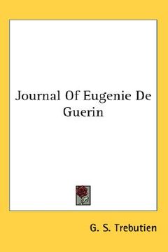 portada journal of eugenie de guerin (en Inglés)