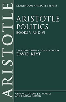 portada Politics: Books v and vi (Clarendon Aristotle Series) (en Inglés)