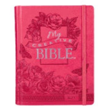 portada Kjv my Creative Bible Pink Lux-Leather (en Inglés)