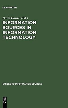 portada Information Sources in Information Technology (Guides to Information Sources) (en Inglés)
