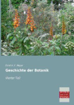 portada Geschichte der Botanik