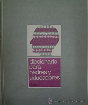 portada Diccionario Para Padres y Educadores (in Spanish)