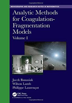 portada Analytic Methods for Coagulation-Fragmentation Models, Volume i (Chapman & Hall (in English)