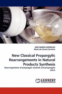 portada new classical propargylic rearrangements in natural products synthesis (in English)