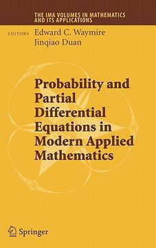 portada probability and partial differential equations in modern applied mathematics (en Inglés)