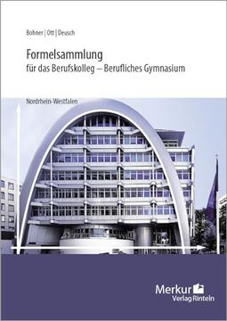 portada Formelsammlung für das Berufskolleg - Berufliches Gymnasium. Nordrhein-Westfalen (en Alemán)