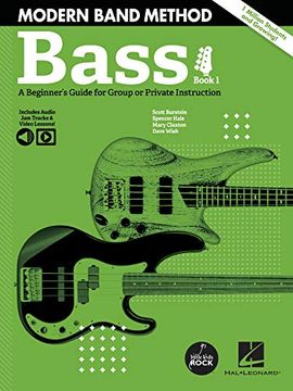 portada Modern Band Method - Bass, Book 1: A Beginner's Guide for Group or Private Instruction Book 