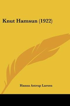 portada knut hamsun (1922) (en Inglés)