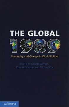 portada the global 1989: continuity and change in world politics (en Inglés)