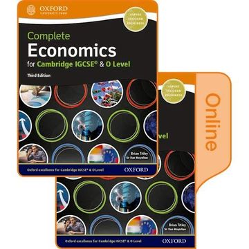 portada Complete Economics for Cambridge Igcse (r) and O-Level: Print & Online Student Book Pack (en Inglés)