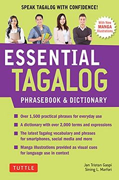portada Essential Tagalog Phrasebook & Dictionary: Start Conversing in Tagalog Immediately! (Essential Phrasebook and Dictionary) 
