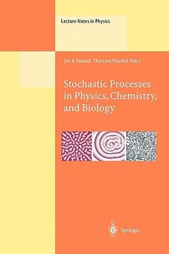 portada stochastic processes in physics, chemistry, and biology (in English)