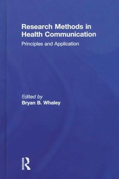 portada Research Methods in Health Communication: Principles and Application (en Inglés)