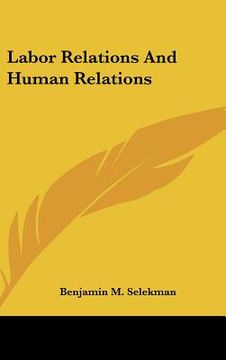 portada labor relations and human relations