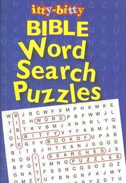 portada itty-bitty bible word search puzzles (en Inglés)